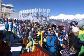 منتجعات سوتشي الأولمبية للتزلج تعج بالسياح رغم ارتفاع الأسعار
