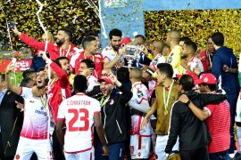 فريق الوداد البيضاوي المغربي أحرز لقب كأس السوبر الإفريقي لكرة القدم للمرة الأولى في تاريخه