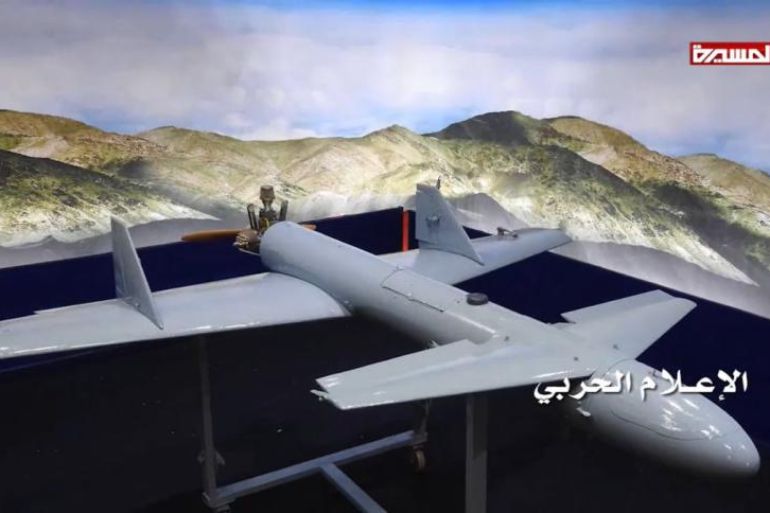 طائرة قاصف التي يستخدمها الحوثيون في ضرب أهداف سعودية