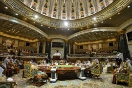 قادة دول مجلس التعاون الخليجية خلال القمة الأربعين في الرياض
