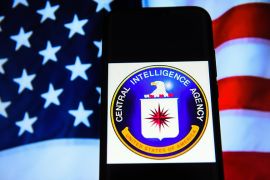 KRAKOW, POLAND - 2018/09/19: In this photo illustration, the Central Intelligence Agency (CIA) logo is seen displayed on an Android mobile phone. (Photo Illustration by Omar Marques/SOPA Images/LightRocket via Getty Images)