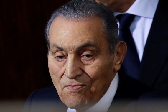 الرئيس المصري المخلوع محمد حسني مبارك