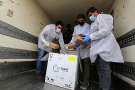 وصول شحنة اللقاح الروسي إلى قطاع غزة