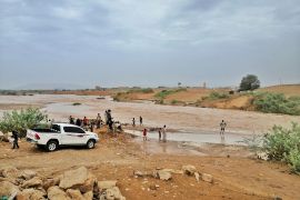 تضرر الآلاف جراء فيضانات مأرب باليمن (مواقع التواصل)