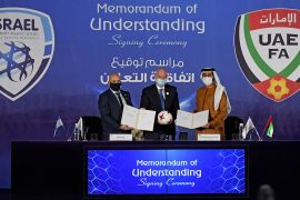 اتفاقية تعاون رياضي بين الإمارات وإسرائيل