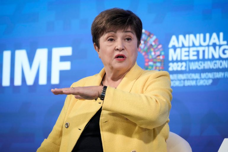 المديرة العامة لصندوق النقد الدولي كريستالينا جورجيفا