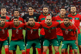 المنتخب المغربي لكرة القدم (رويترز)
