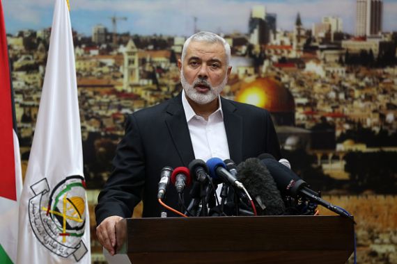 رئيس المكتب السياسي لحركة المقاومة الإسلامية "حماس" إسماعيل هنية