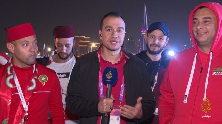 تواصل الاحتفالات بتأهل المنتخب المغربي لنصف نهائي مونديال قطر 2022