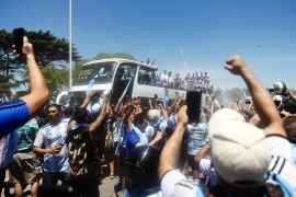 الأرجنتين كأس العالم حافلة