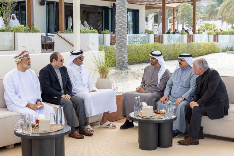 اللقاء التشاوري بين قادة من دول الخليج والأردن ومصر