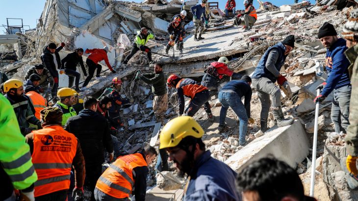 زلزال تركيا أبنية