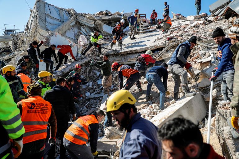 زلزال تركيا أبنية