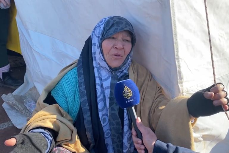 زلزال تركيا كهرمان مرعش مخيم