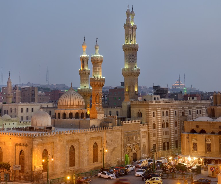الجامع الأزهر بالقاهرة