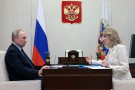 الرئيس الروسي فلاديمير بوتين التقى ماريا بيلوفا الجمعة في موسكو
