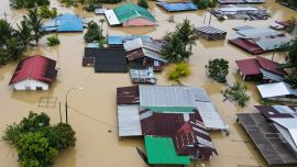 فيضانات تجتاج جنوبي ماليزيا