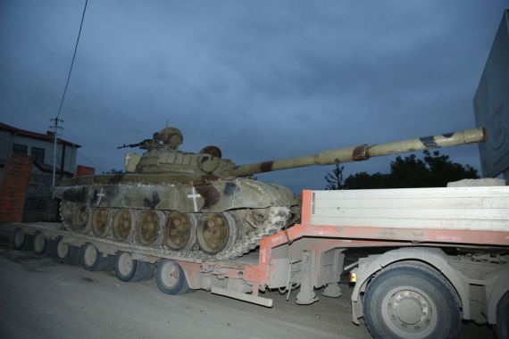 المعدات العسكرية المضبوطة في "كارا باخ"