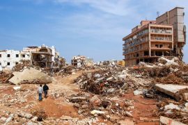 الإعصار دانيال ليبيا (الصحافة الفرنسية)