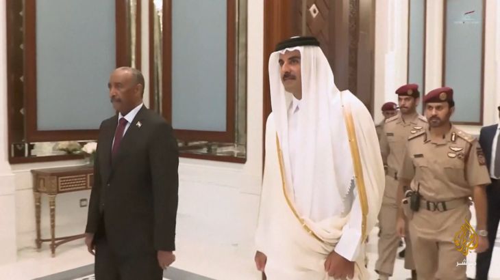 أمير قطر يدعو لوقف القتال في السودان
