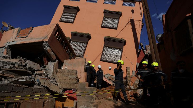 المغرب زلزال
