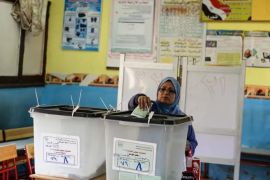 صناديق الاقتراع للانتخابات في مصر (الأناضول)