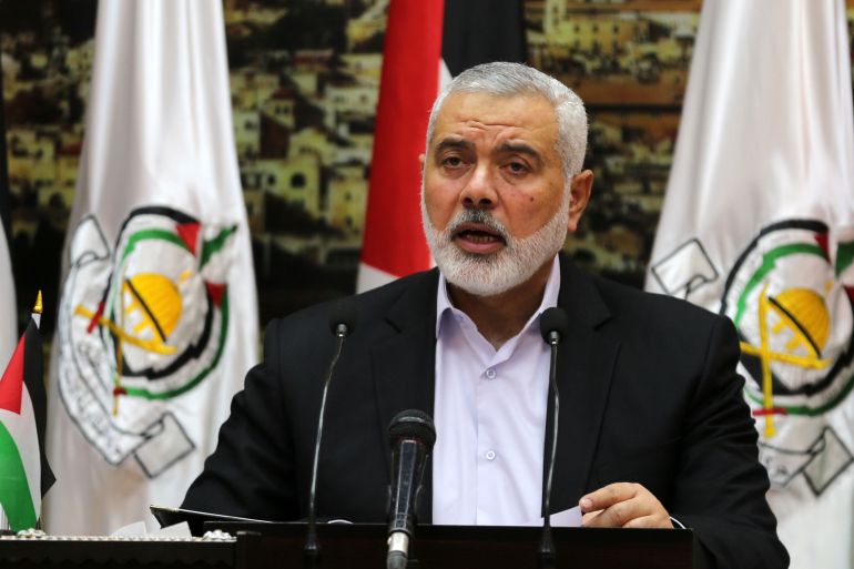 إسماعيل هنية رئيس المكتب السياسي لحركة المقاومة الإسلامية الفلسطينية "حماس"
