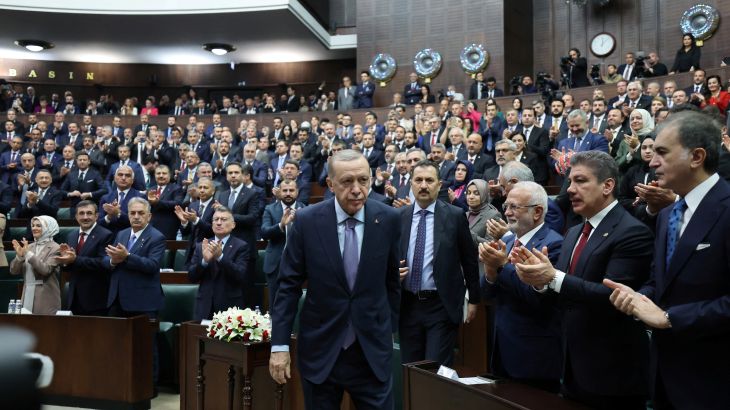 أردوغان دعا إلى تنظيم مؤتمر سلام فلسطيني ـ إسرائيلي دولي، تشارك فيه جميع الدول الفاعلة والمؤثرة في المنطقة (رويترز)