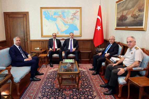 تركيا اجتماع وزراء الداخلية والدفاع والخارجية ورئيس الأركان ورئيس جهاز المخابرات