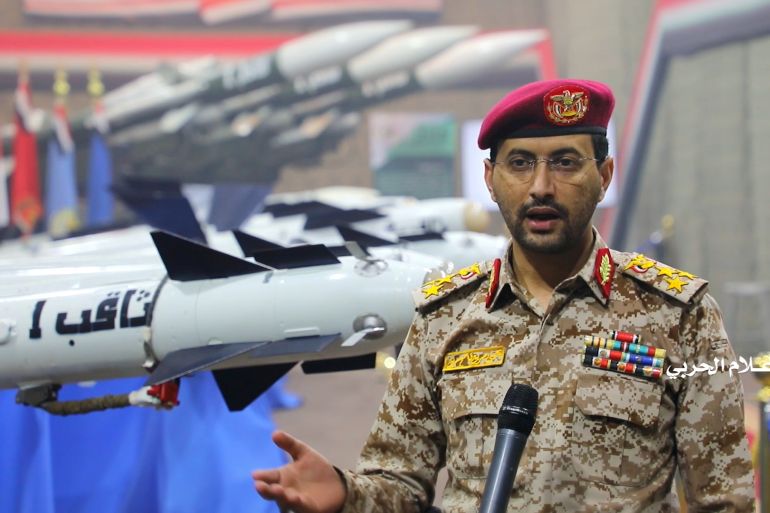 العميد يحيى سريع، المتحدث العسكري باسم الحوثيين (رويترز)