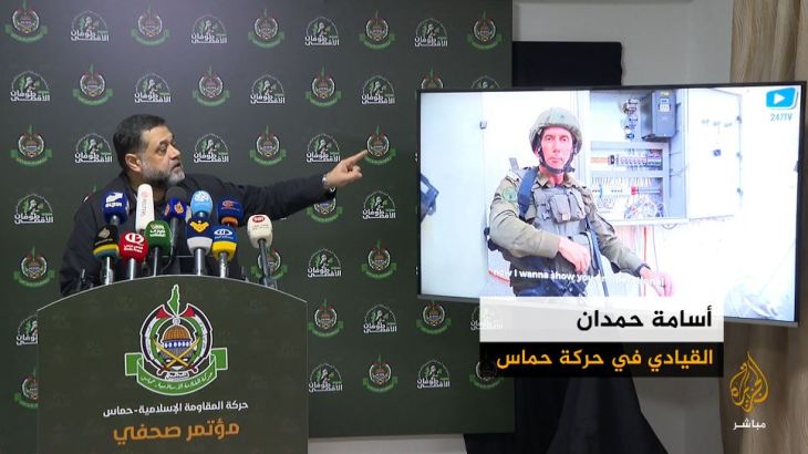 القيادي بحماس أسامة حمدان يرد على مزاعم جيش الاحتلال بشأن الاحتلال