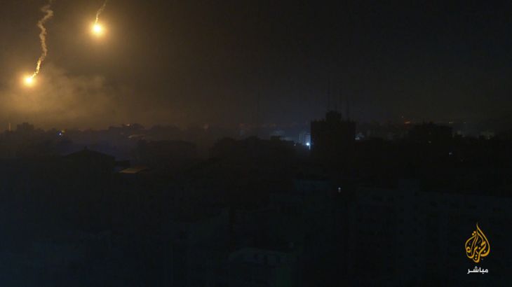 قصف إسرائيلي مكثف على قطاع غزة