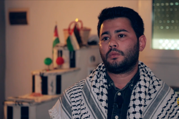 إيهاب البراوي طالب فلسطيني في تونس