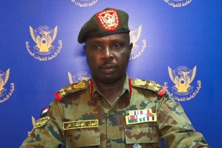 الناطق الرسمي باسم الجيش السوداني نبيل عبد الله
