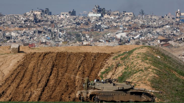 آثار الدمار في غزة جراء القصف الإسرائيلي
