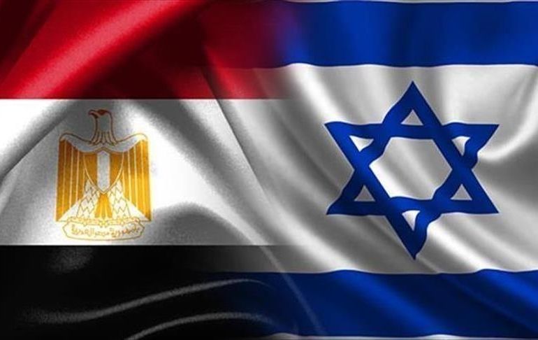 أعلام مصر وإسرائيل