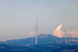صواريخ المقاومة اللبنانية تصيب أهدافها في الداخل الإسرائيلي (غيتي)