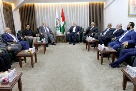 هنية لدى استقباله وفدًا من شخصيات الأردنية وأعضاء في مجلس النواب في إسطنبول (حماس)